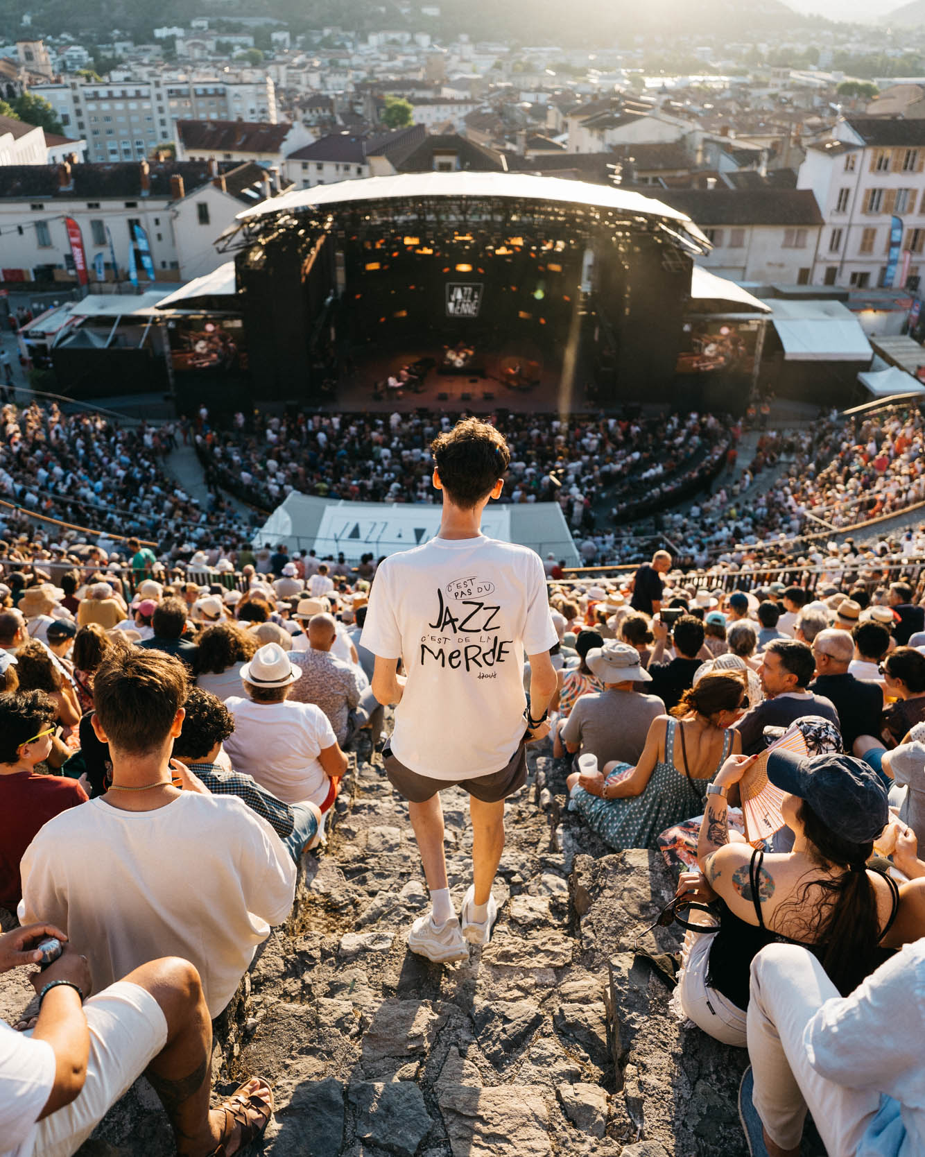 "C'est pas du Jazz" Tee 👕 Coton 220g