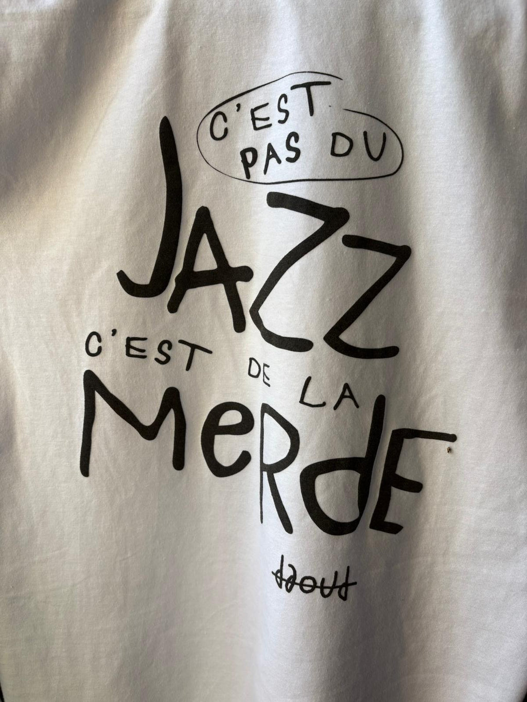 "C'est pas du Jazz" Tee 👕 Coton 220g