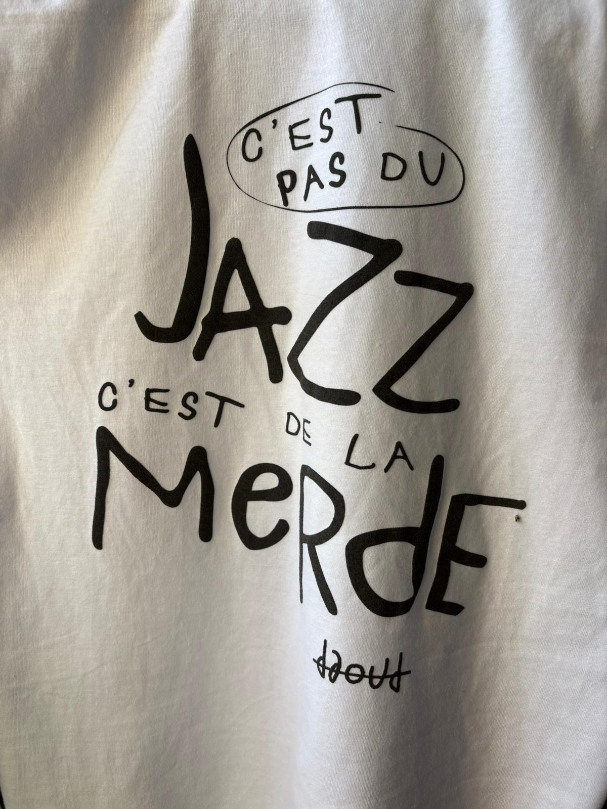 "C'est pas du Jazz" Tee 👕 Coton 220g