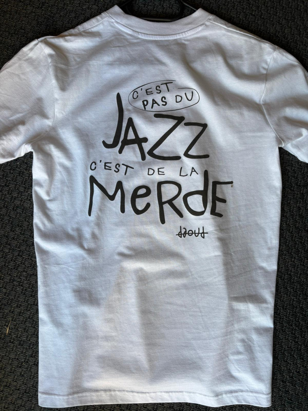 "C'est pas du Jazz" Tee 👕 Coton 220g